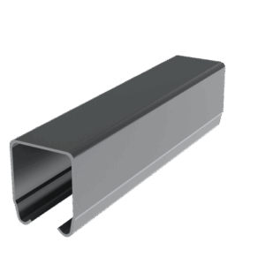 Helaform skjutportsskena K300 3000 mm – robust skena för portar upp till 300 kg